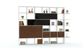 Полуоткрытый Стеллаж Лайт 3 BMS