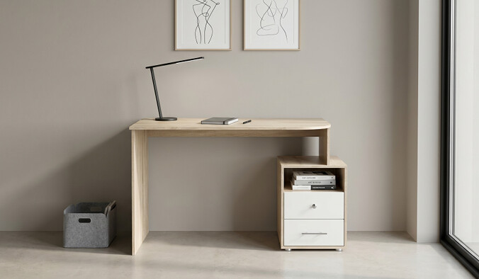 Письменный стол КВ-08-1 Акварель BMS для детей