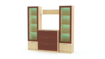 Стенка Блеск 40.1-3D BMS по индивидуальному размеру