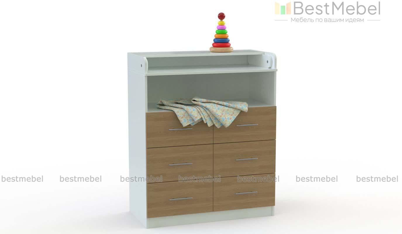 Пеленальный комод Лира 3 BMS - Фото
