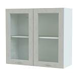 Шкаф верхний высокий Гарда стекло BMS - Фото 1