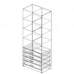 Схема сборки Стеллаж Квинта 9 BMS