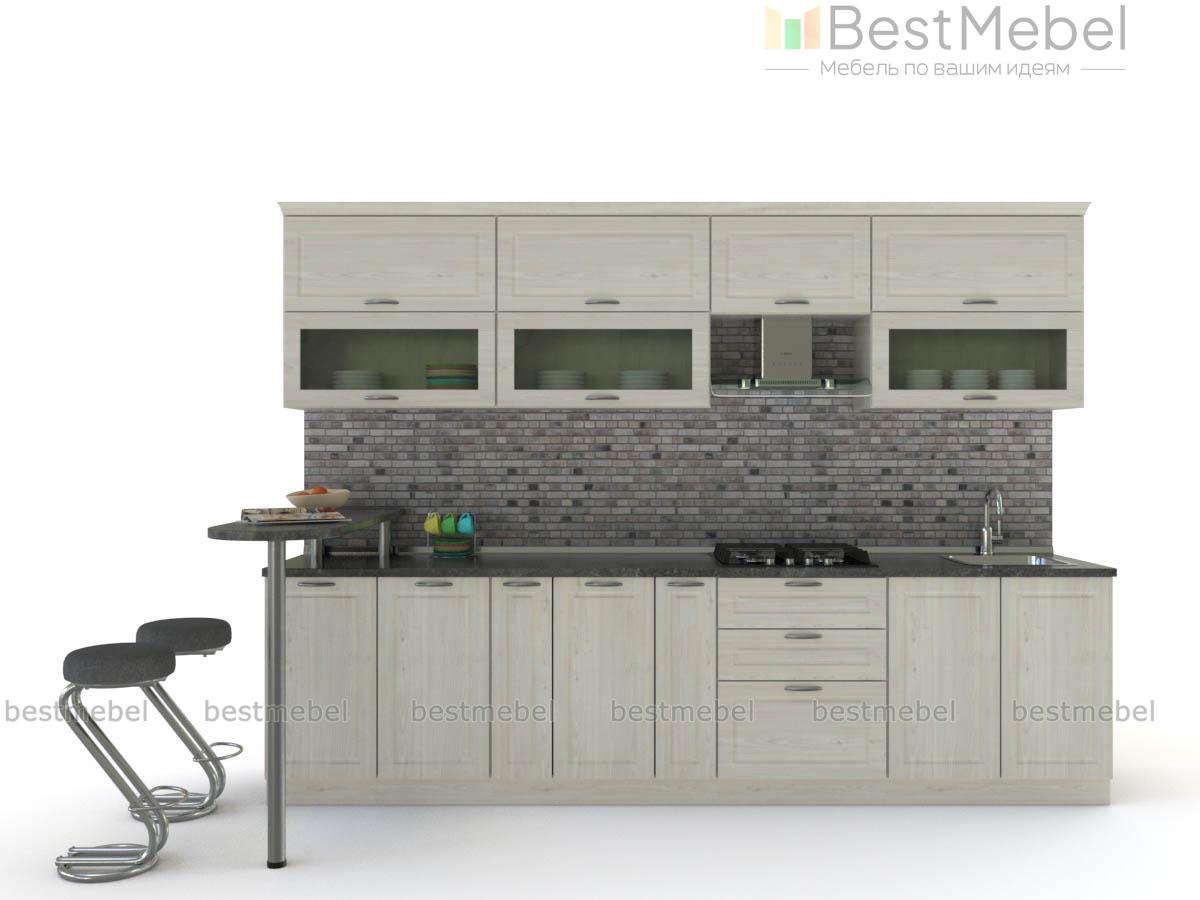 Кухня с барной стойкой Джоли 2 BMS - Фото