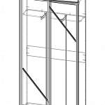 Чертеж Шкаф-купе Концепт-5 BMS