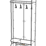 Схема сборки Прихожая Ода-5 BMS