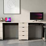 Письменный стол для двоих Вента 74 BMS - Фото 1
