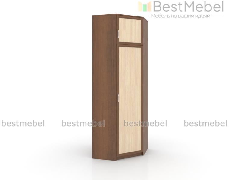 Угловой шкаф с антресолью Арфа 7 МДФ BMS - Фото