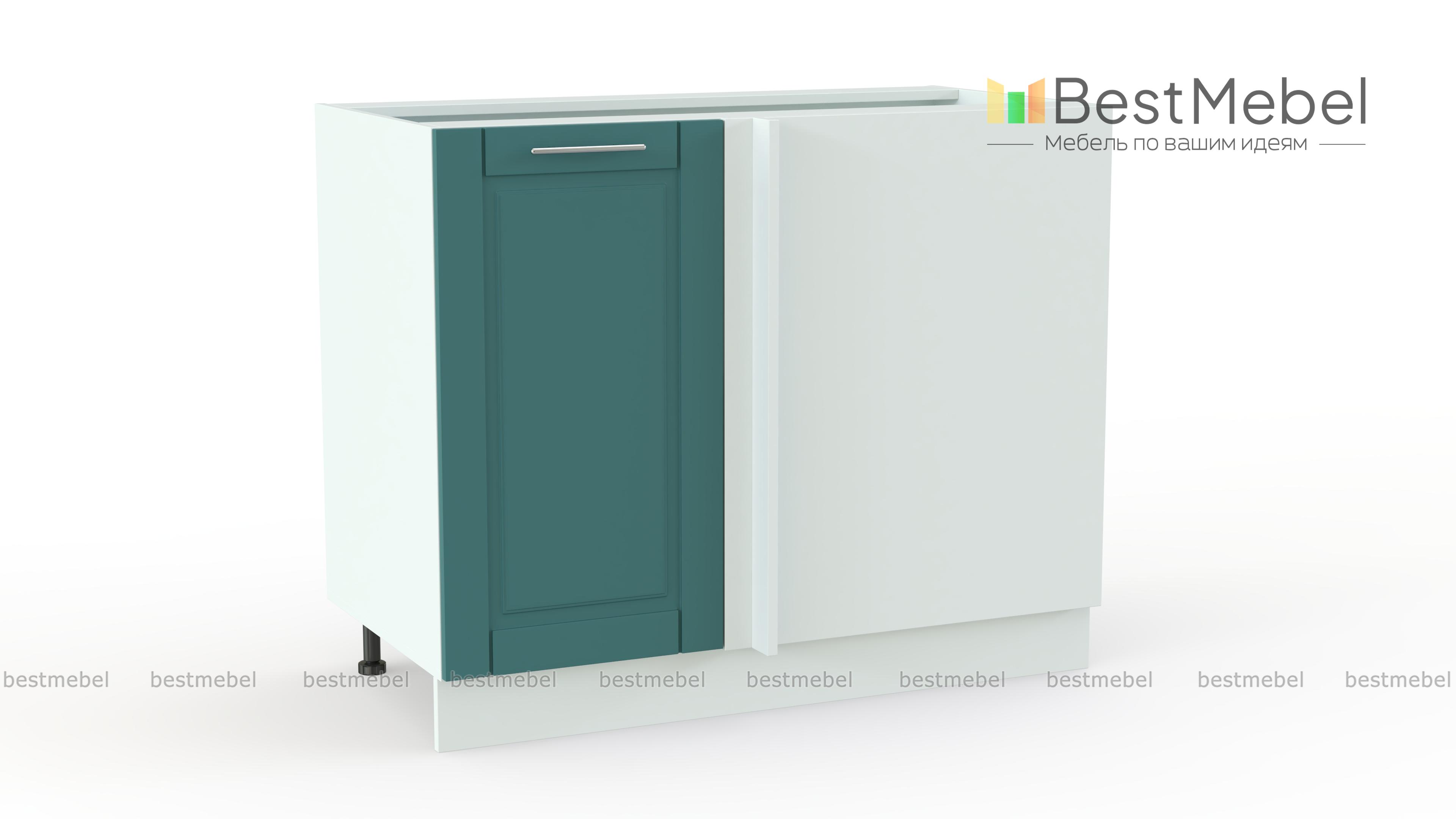 Шкаф нижний Палермо Тумба угловая с прямым фасадом BMS - Фото