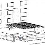 Чертеж Кровать Либерти BMS