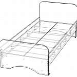 Схема сборки Кровать Алешка 2 BMS