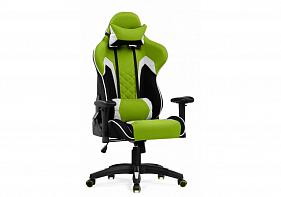 Кресло игровое Prime зеленого цвета
