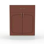 Эмилия шкаф напольный с ящиком BMS - Фото 2