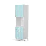 Шкаф пенал с дверцами и 1-м ящиком Прованс BMS - Фото 10