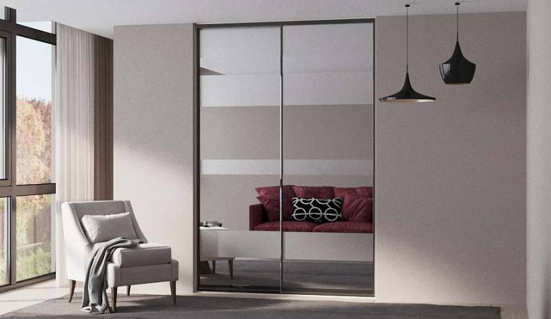 Шкаф-купе Лучший выбор Z 286 BMS(Платье - Платье (2 полки) (2))