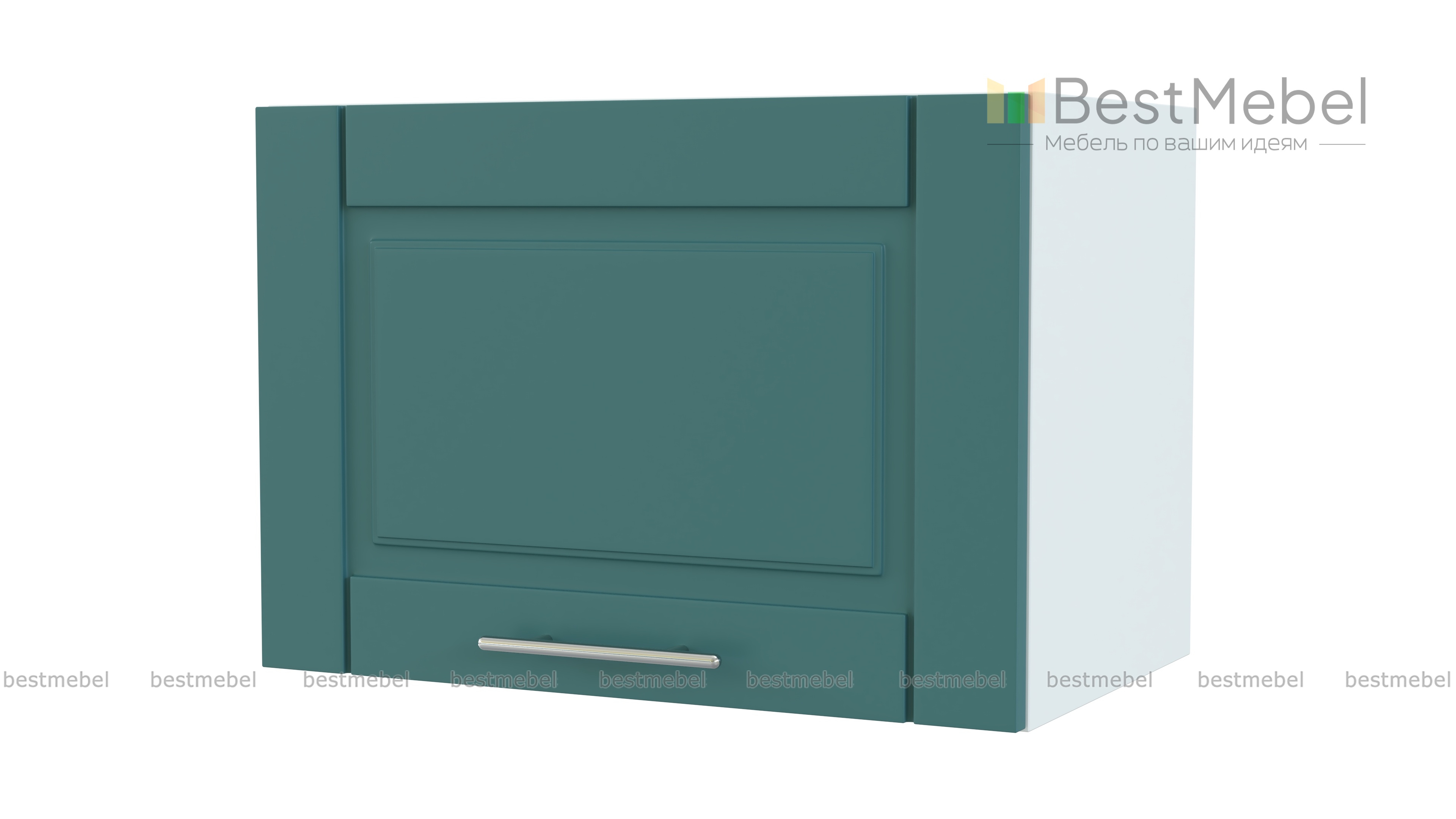 Шкаф верхний горизонтальный 1 дверь Палермо BMS