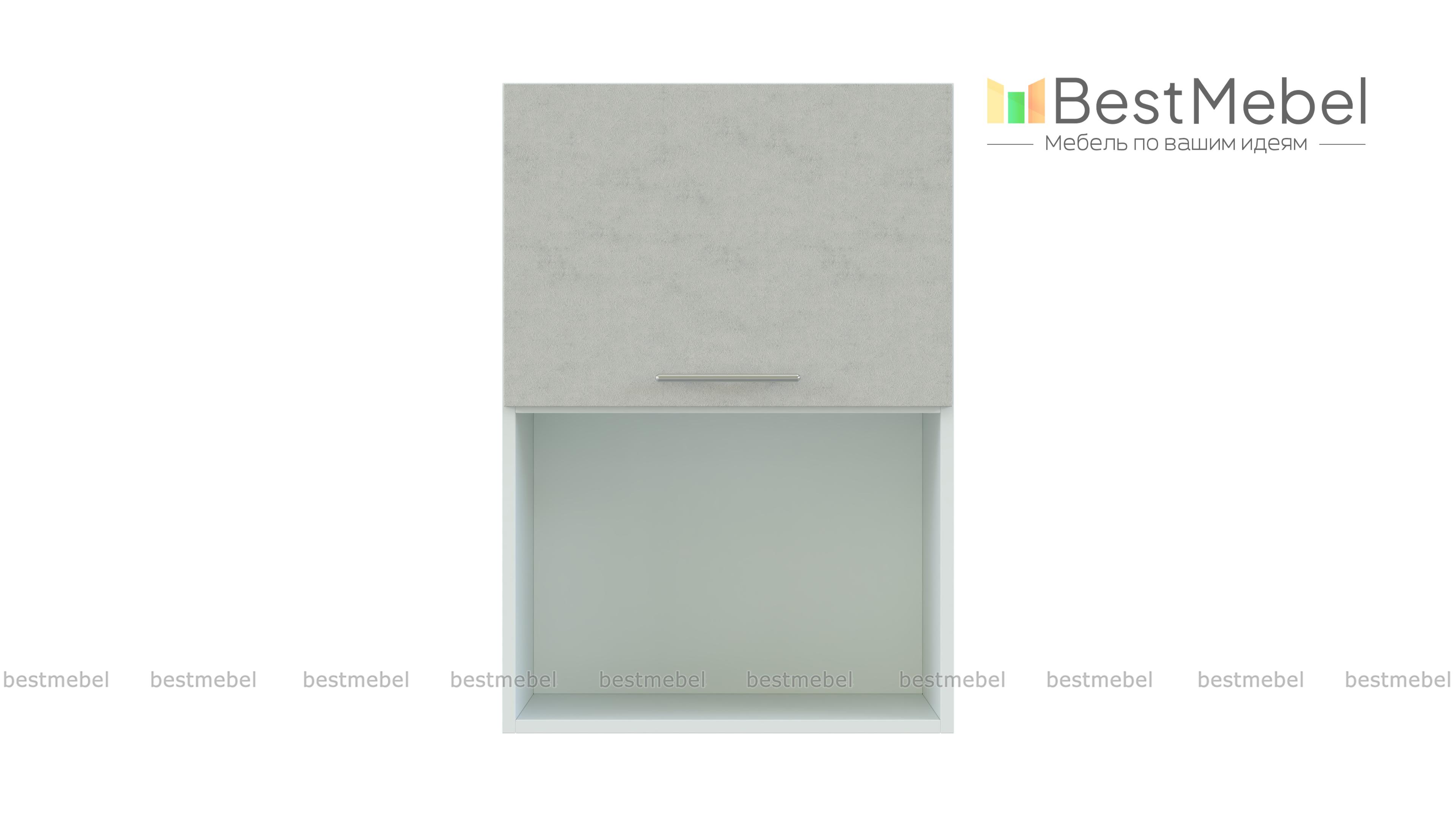 Шкаф верхний с нишей Оля BMS - Фото