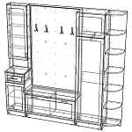 Схема сборки Прихожая Октэн 13 BMS