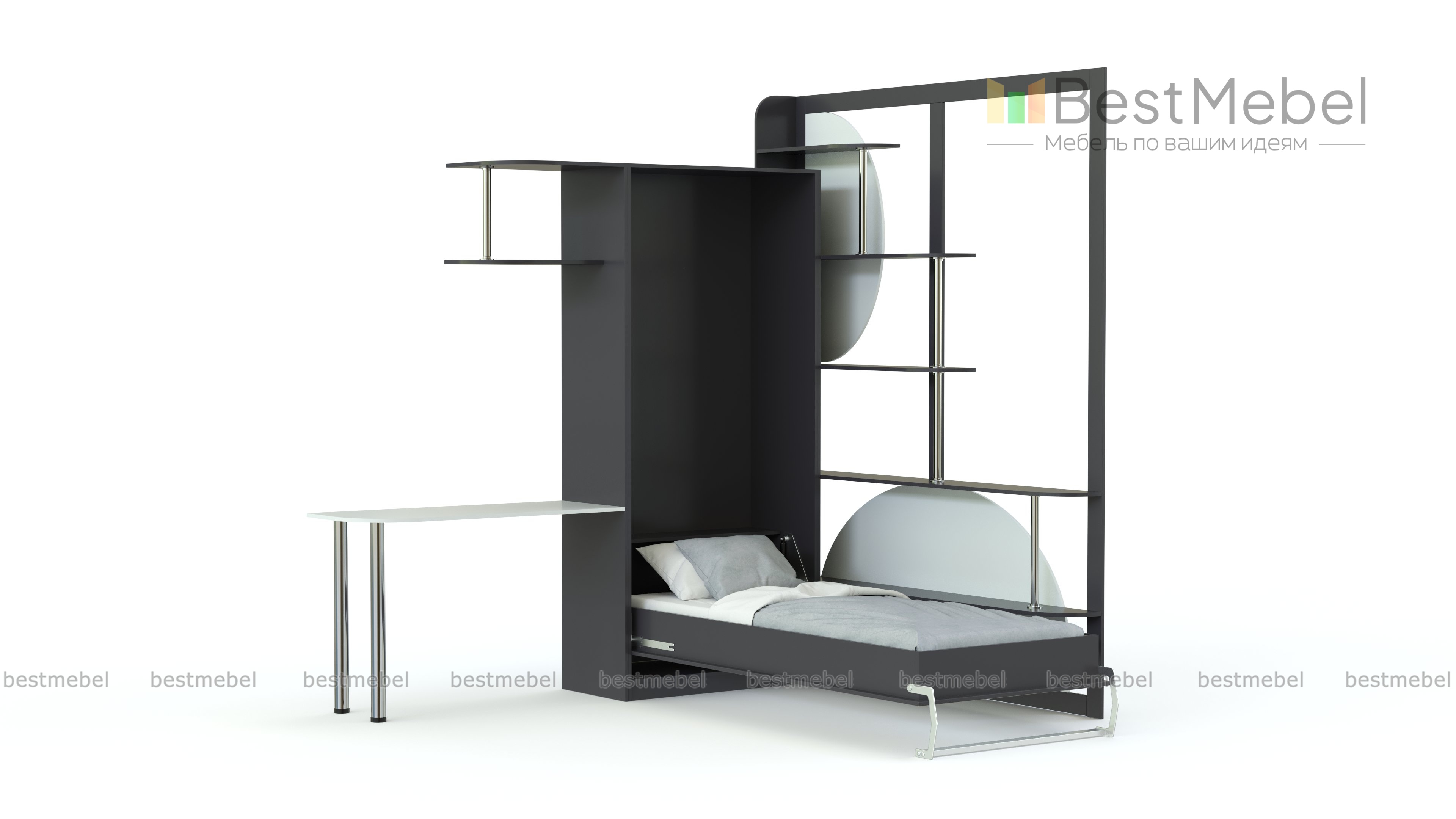 Шкаф-кровать трансформер Оранжерея BMS