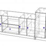 Чертеж Тумба под ТВ Классико 2 BMS