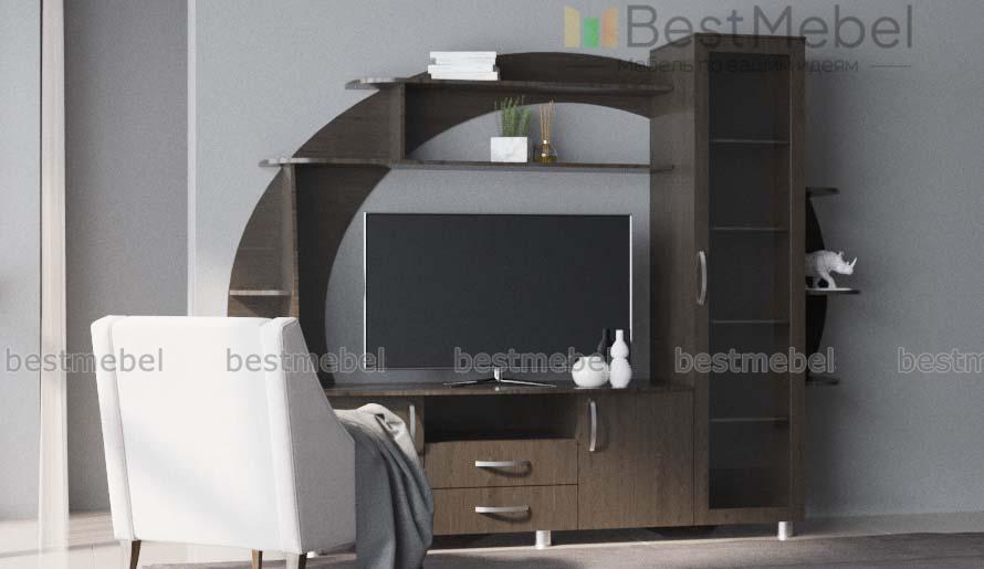 Стенка для гостиной Радуга Люкс BMS - Фото