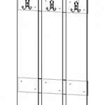 Чертеж Прихожая В-1 BMS