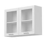 Шкаф навесной со стеклом 1000 Греция BMS - Фото 9