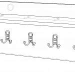 Схема сборки Вешалка Онтарио 10 BMS