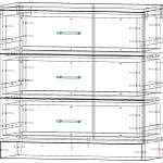 Чертеж Комод Сандра 1 BMS