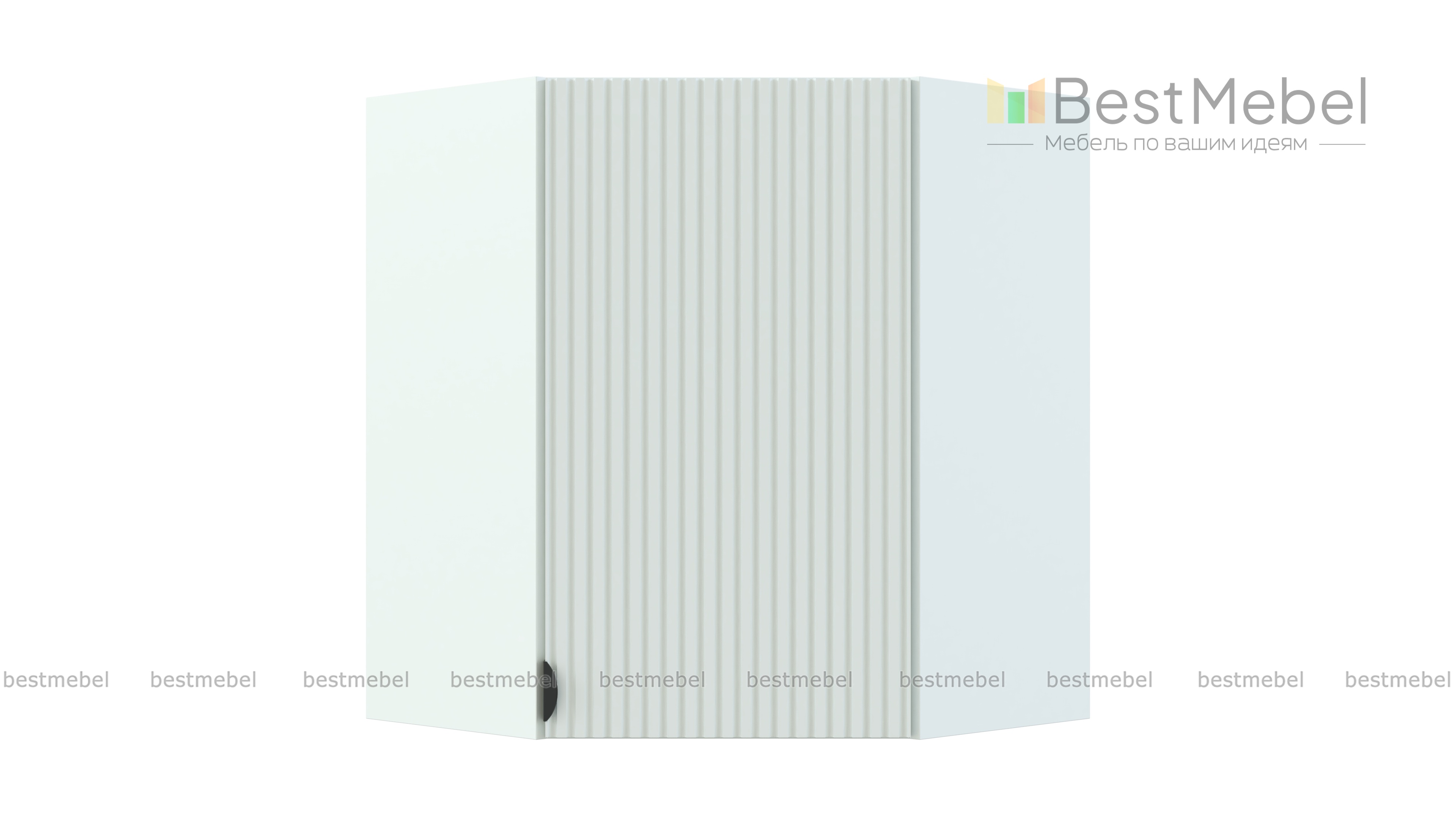 Шкаф верхний угловой Альберт BMS