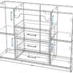 Схема сборки Комод Рива 013 BMS