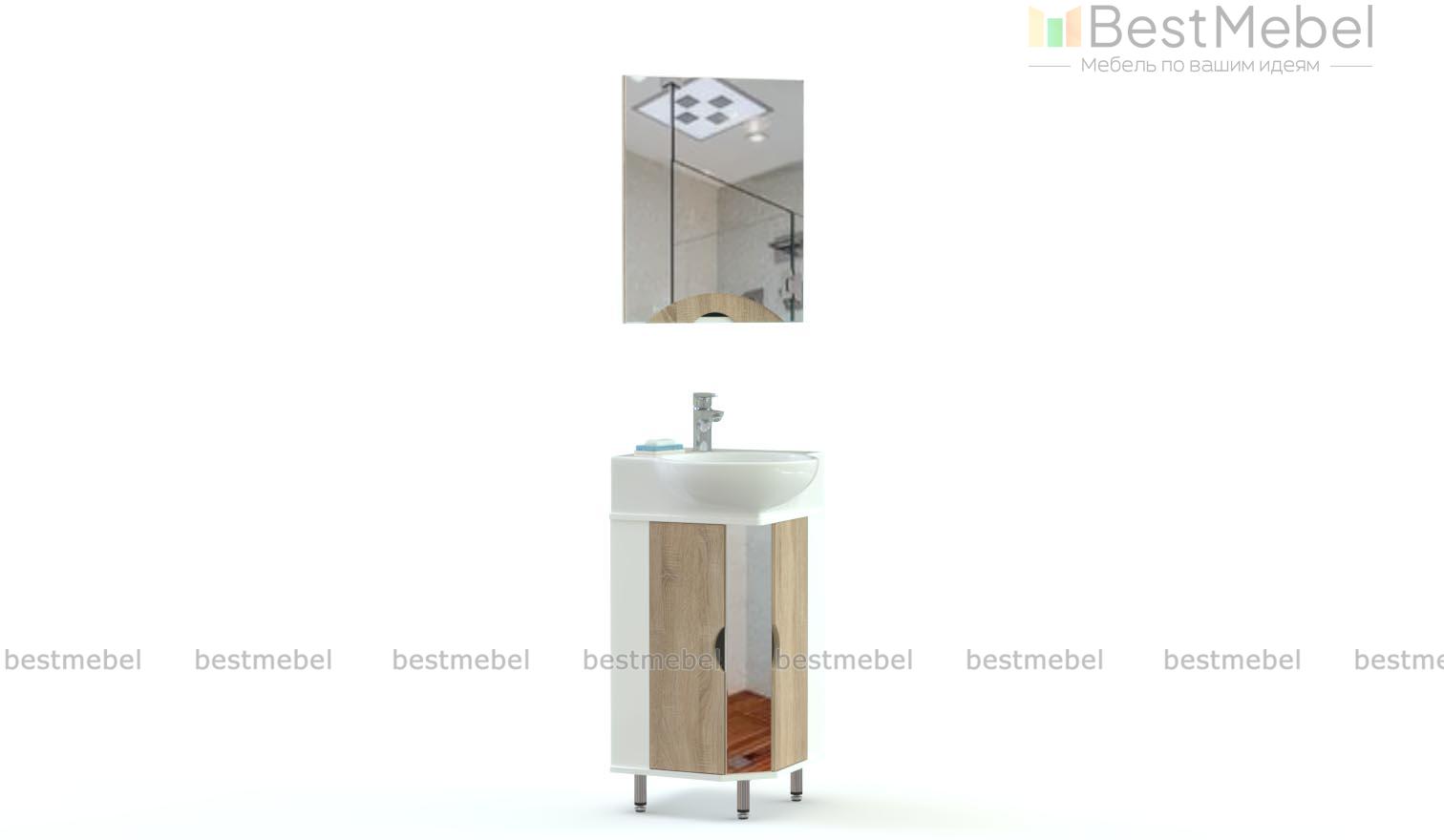 Мебель для ванной Линда 4 BMS - Фото