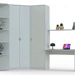 Угловой шкаф со столом Фан-10 BMS - Фото 4