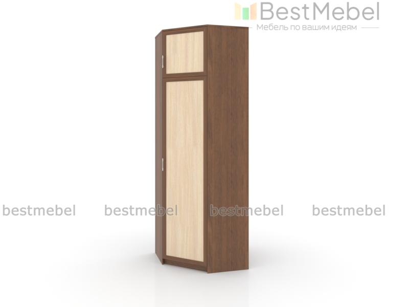 Угловой шкаф с антресолью Арфа 7 МДФ BMS - Фото