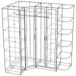 Чертеж Угловой шкаф Светлана М7 BMS