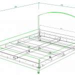 Схема сборки Кровать Авелин-2 BMS