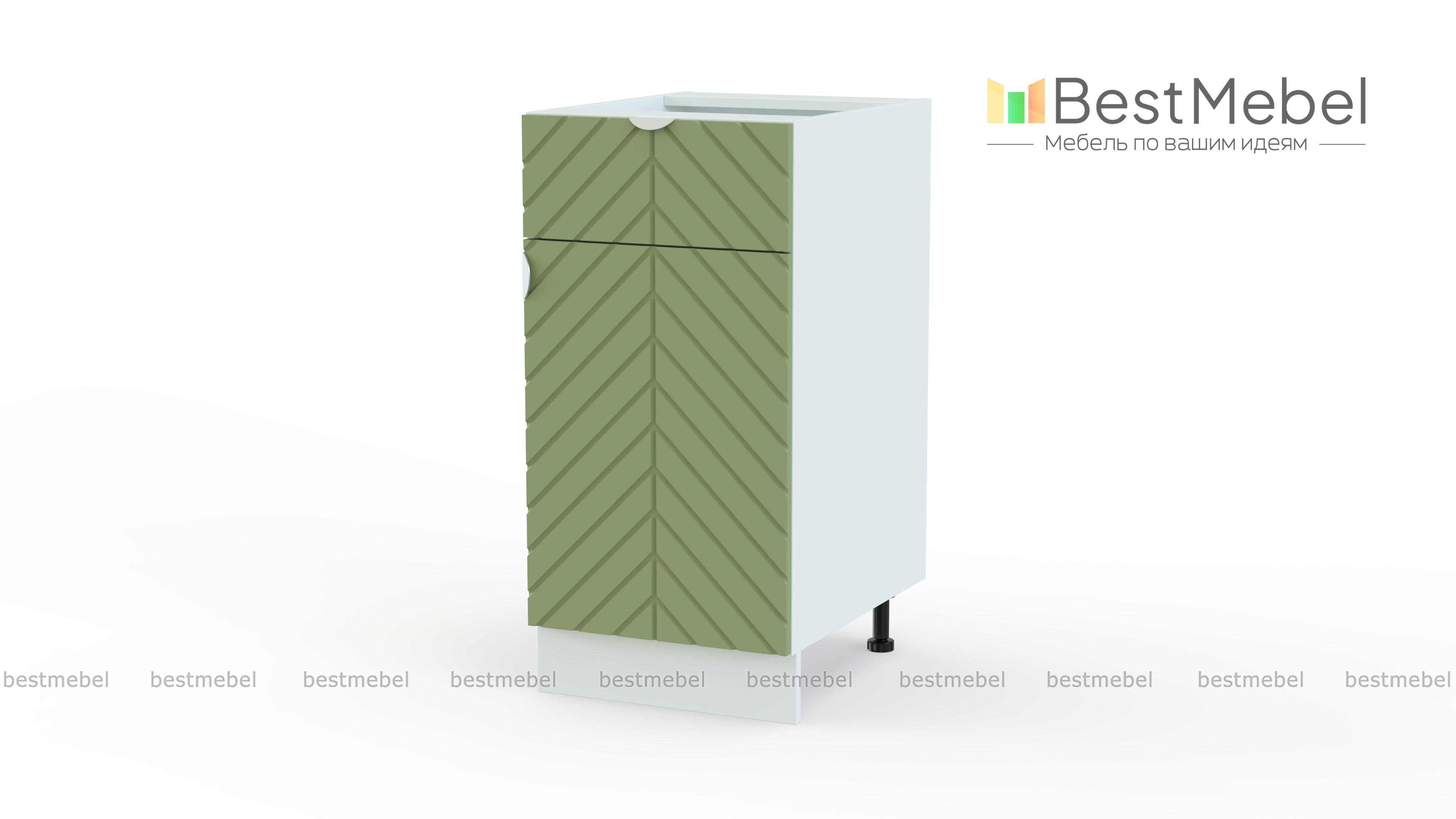 Шкаф нижний с дверцей и ящиком Анаис BMS - Фото