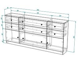 Комод  (1898х900х320)