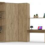 Угловой шкаф со столом Фан-10 BMS - Фото 7