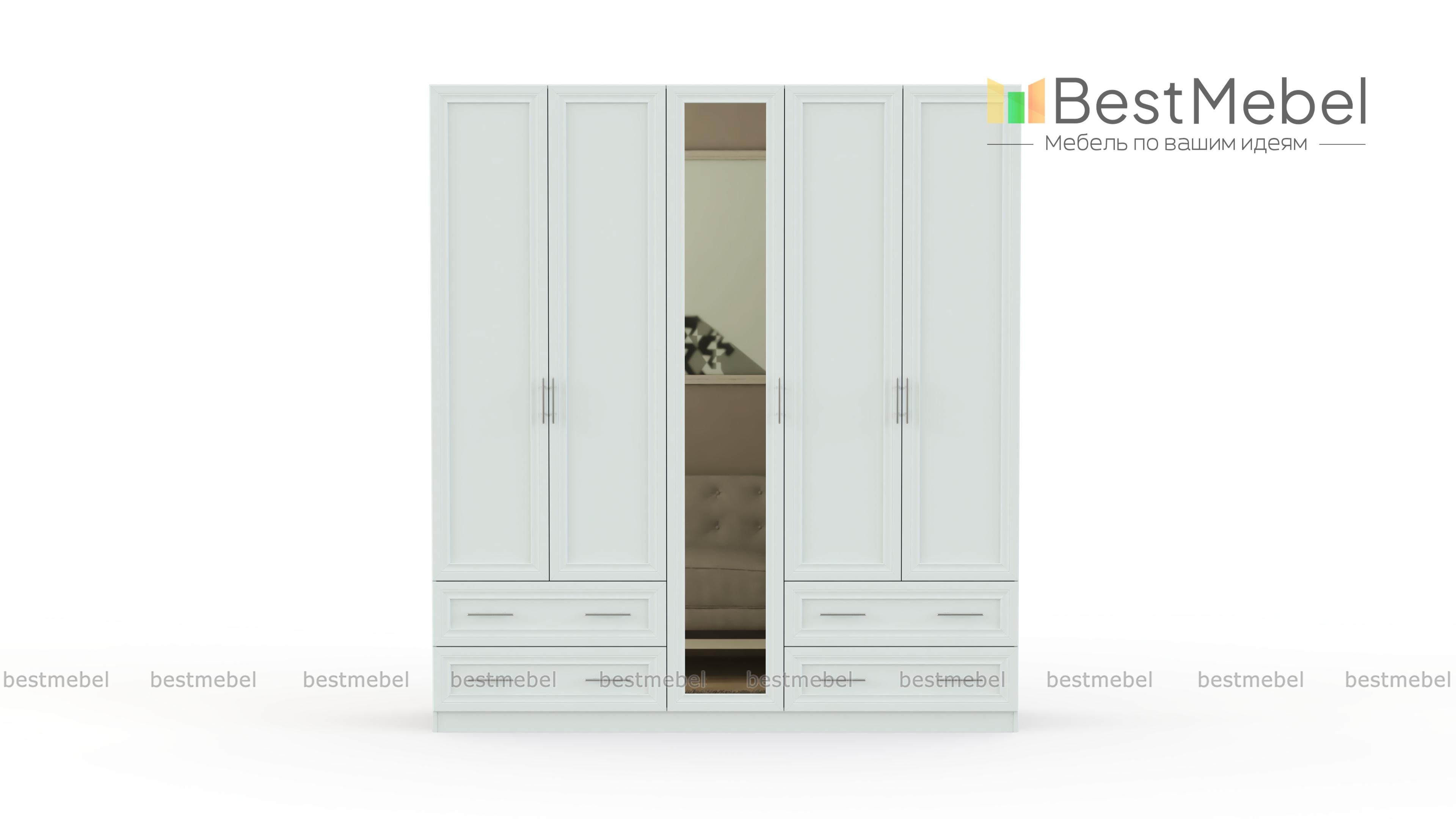 Распашной шкаф Крона 26 BMS - Фото