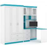 Шкаф со столом Классик 23 BMS - Фото 10