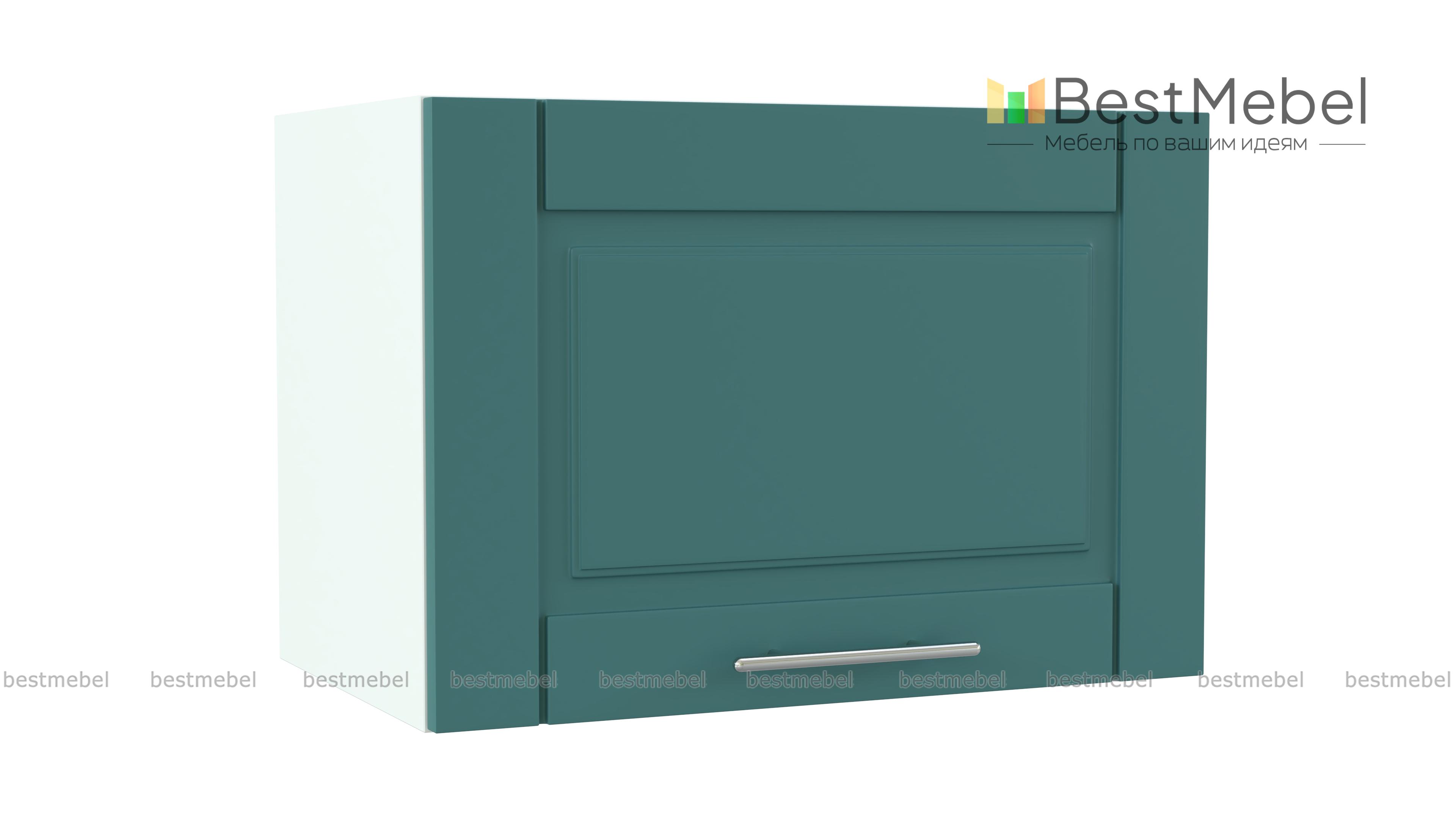 Шкаф верхний горизонтальный 1 дверь Палермо BMS - Фото