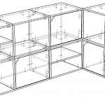 Чертеж Стеллаж Ноче 6 BMS