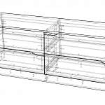 Схема сборки Комод Нордли Nordli 23