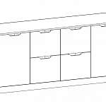 Схема сборки Комод Нордли Nordli 24