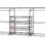 Чертеж Комод Глянец Люкс 2 BMS