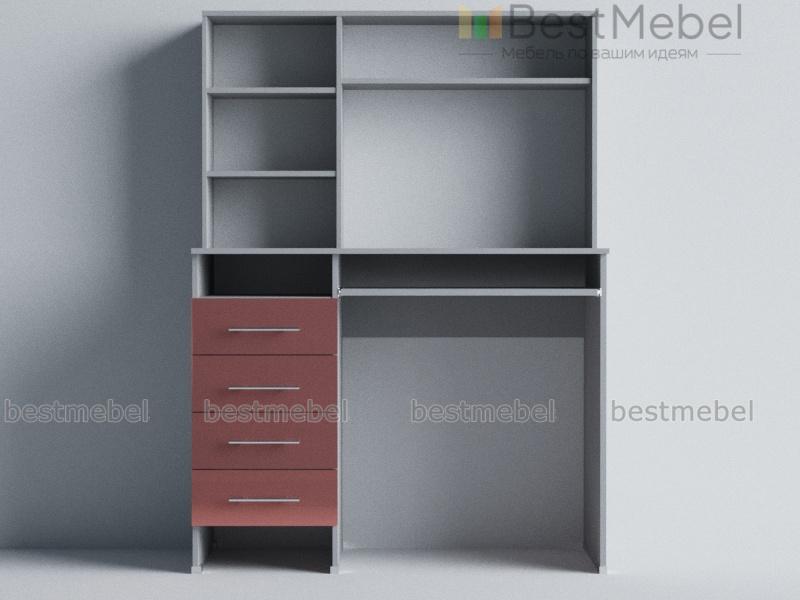 Компьютерный стол Милак глянец 11 BMS - Фото