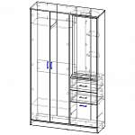 Схема сборки Прихожая Василиса BMS
