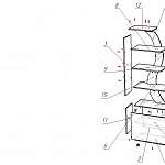 Чертеж Стеллаж Стойка-5 BMS