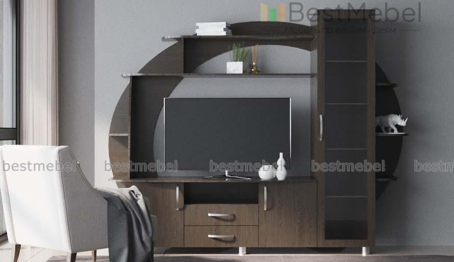 Стенка для гостиной Радуга Люкс BMS - Фото