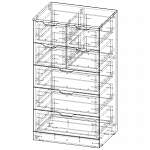 Схема сборки Комод Нордли Nordli 2